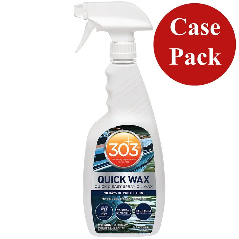 303 Marine Quick Wax (32 Oz) – Case Of 6 1