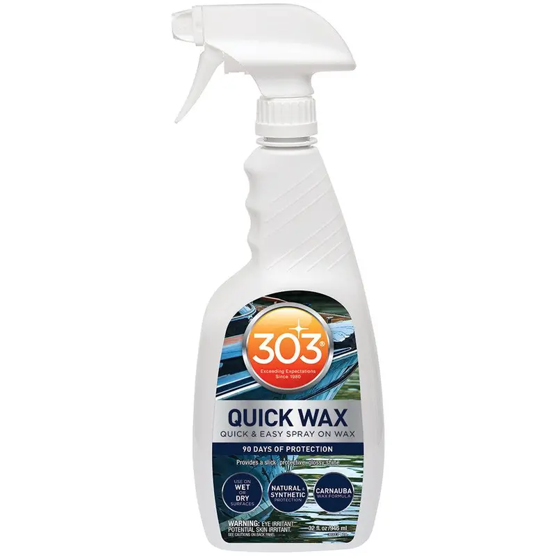 303 Marine Quick Wax – 32 Oz Liquid Formula (Model 30213) 1