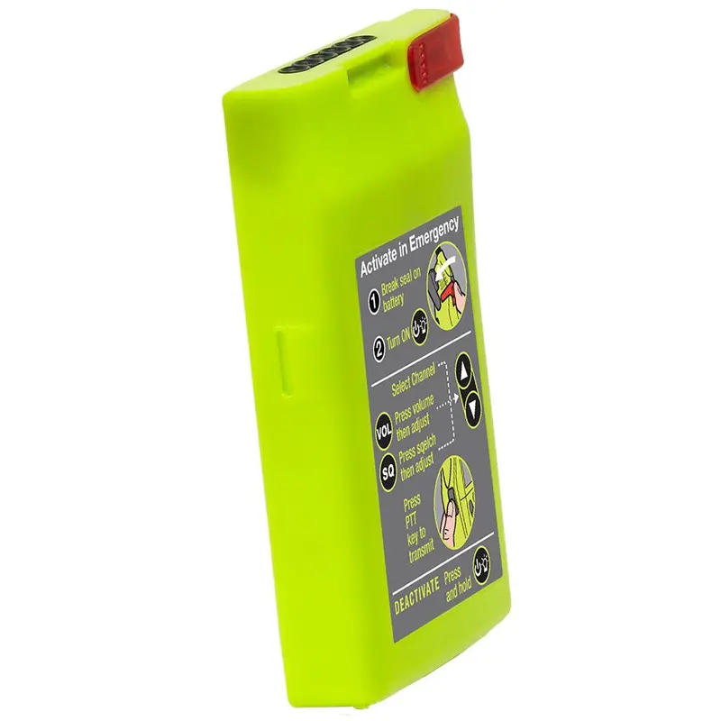 Acr Lithium Polymer Rechargeable Battery For Sr203 Vhf Radio [1062] 1