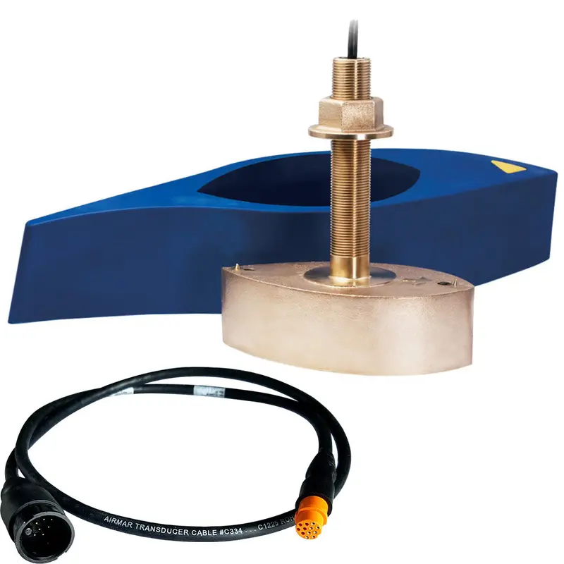 Airmar B275Lh-W Bronze Chirp Thru-Hull Transducer For Garmin – Includes 12-Pin Connector – Model B275C-Lhw-12G 1