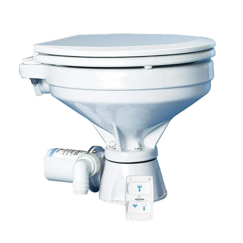 Albin Group 12V Silent Electric Comfort Marine Toilet (07-03-012) 1