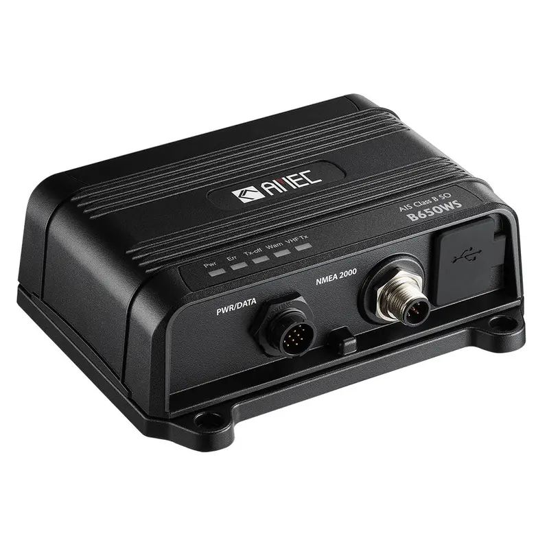 Amec B650Ws Class B Ais Transceiver – Wi-Fi Enabled, 5W Sotdma, Vhf Splitter, Nmea 2000/0183 & Usb [Amec-B650Ws-010] 1