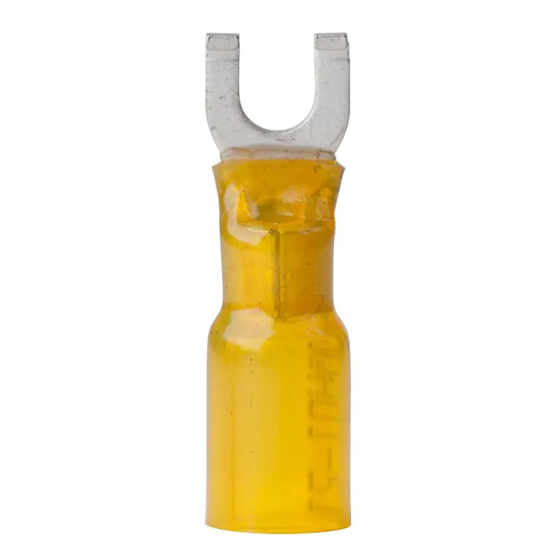 Ancor #10 Heat-Shrink Spade Terminals – 12–10 Awg, 100-Pack [315399] 1