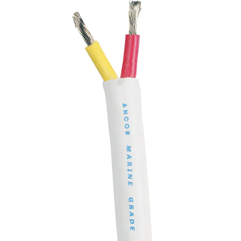 Ancor 100-Foot 12/2 Awg Red/Yellow Round Safety Duplex Cable 1