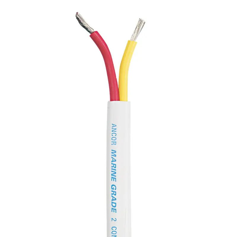 Ancor 12/2 Safety Duplex Cable – 100-Foot Marine-Rated Twin-Conductor Wiring [124310] 1