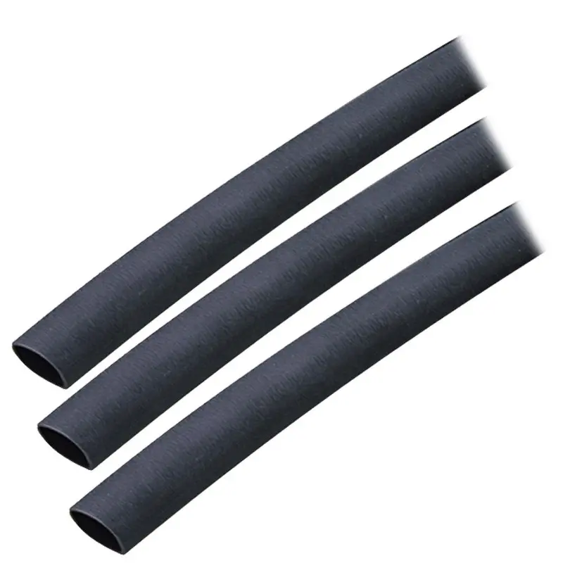 Ancor 3/8" Heat Shrink Tubing With Adhesive Liner – 3" Length, Black, 3-Pack (Model 304103) 1