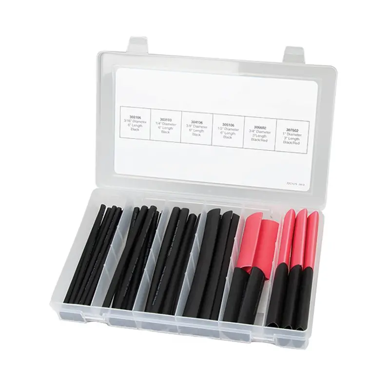 Ancor 47-Piece Adhesive-Lined Heat Shrink Tubing Variety Kit 1