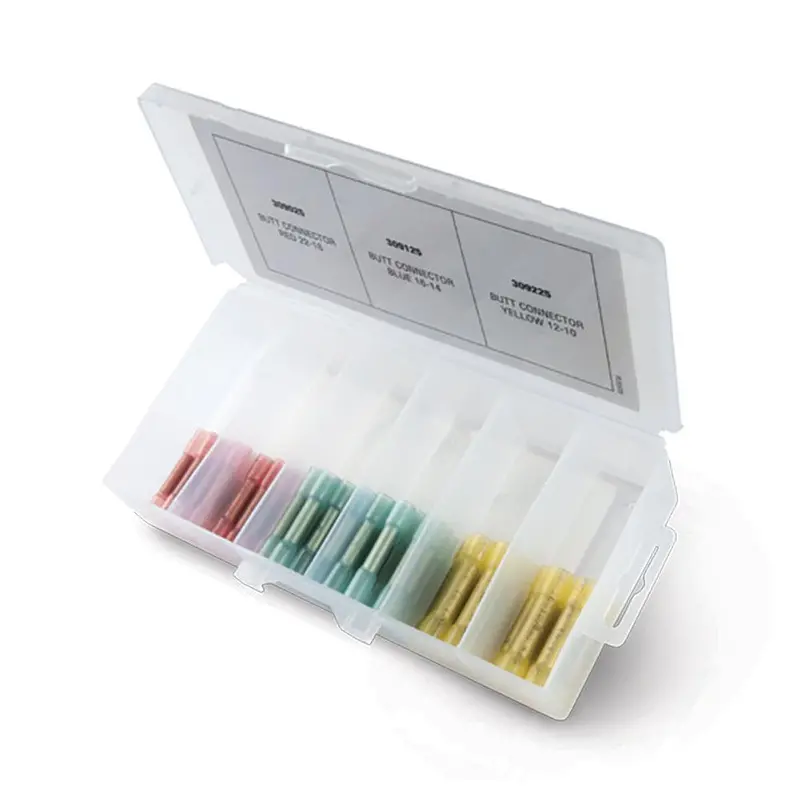 Ancor Adhesive-Lined Heat Shrink Butt Connectors – 75-Piece Assortment (Model 220011) 1