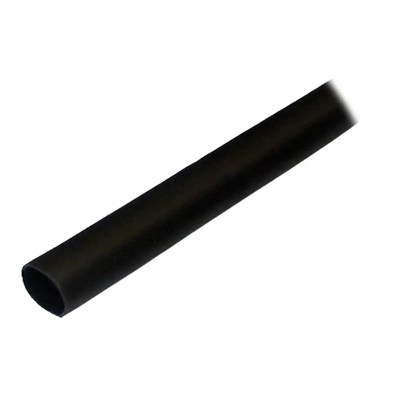 Ancor Black Adhesive-Lined Heat Shrink Tubing – 1/2" × 48", Single Pack 1