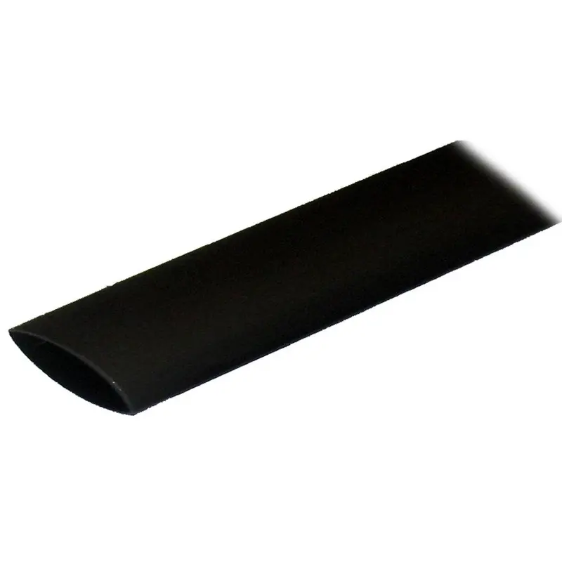 Ancor Black Adhesive-Lined Heat Shrink Tubing – 1" × 48", Single Pack 1