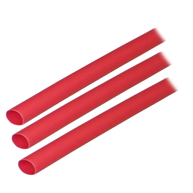 Ancor Black-And-Red Option: 1/4" Adhesive-Lined Heat Shrink – 3" × 10-Pack, Red (Model 303603) 1