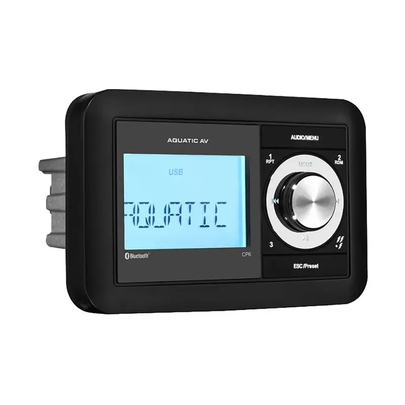 Aquatic Av Cp6 Space-Saving Compact Marine Stereo [Cp611] 1