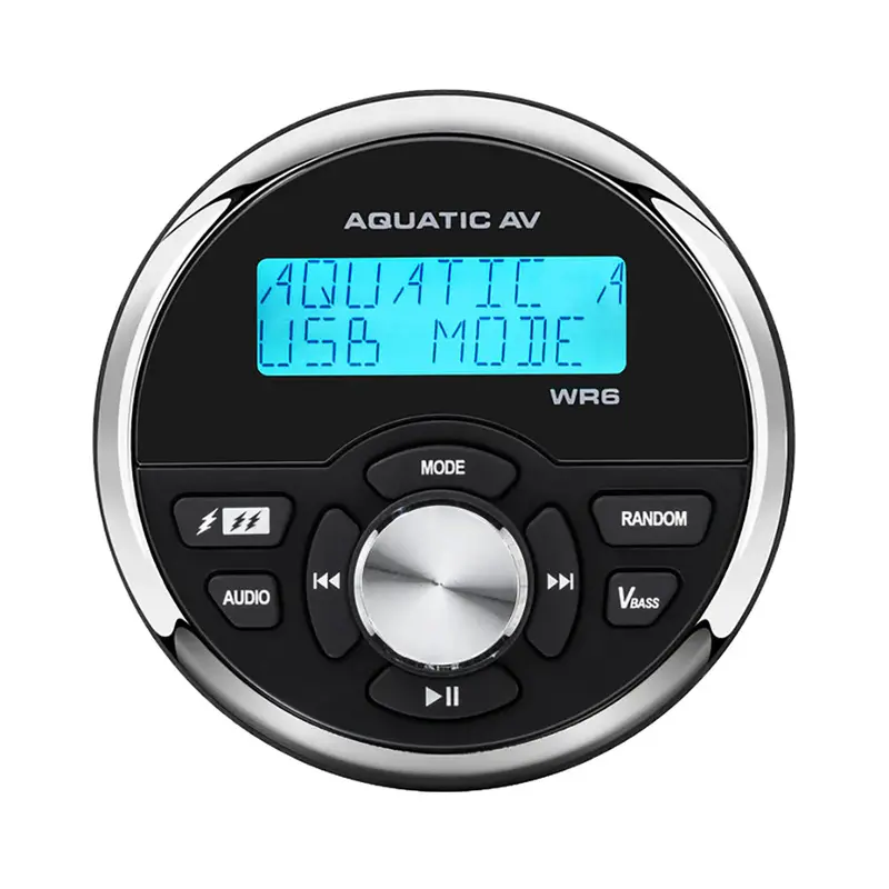 Aquatic Av Wr6 Wired Remote For 6-Series Marine Stereos 1