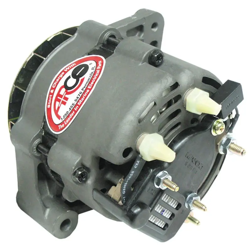 Arco Marine 12V 55A Inboard Alternator With Single-Groove Pulley 1