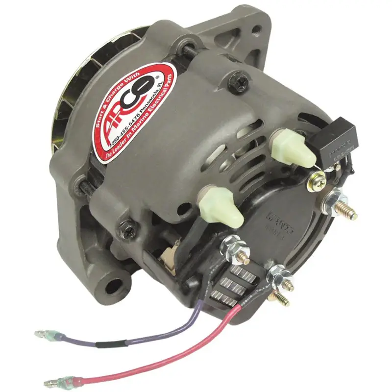 Arco Marine 60055 High-Output Alternator – 12V 55A With Multi-Groove Pulley 1