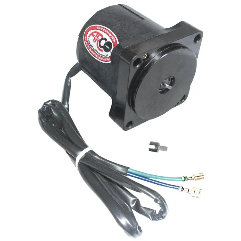 Arco Marine 6241 Johnson/Evinrude Tilt/Trim Motor – 2-Wire, 4-Bolt, Flat-Blade Shaft 1