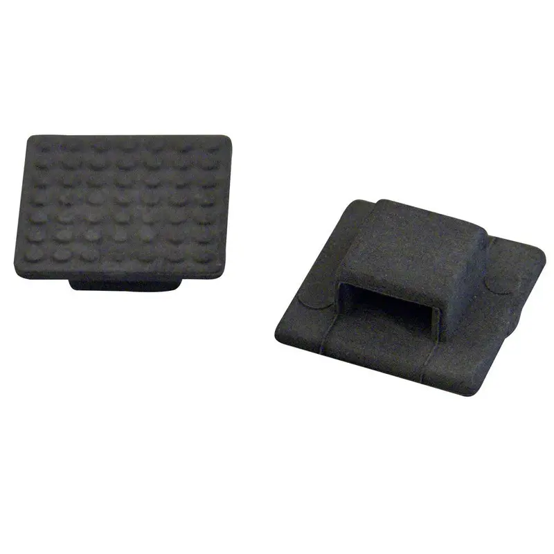 At-3B Compact Black Nylon Wire Tie Mount – Pack Of 50 [803950B] 1