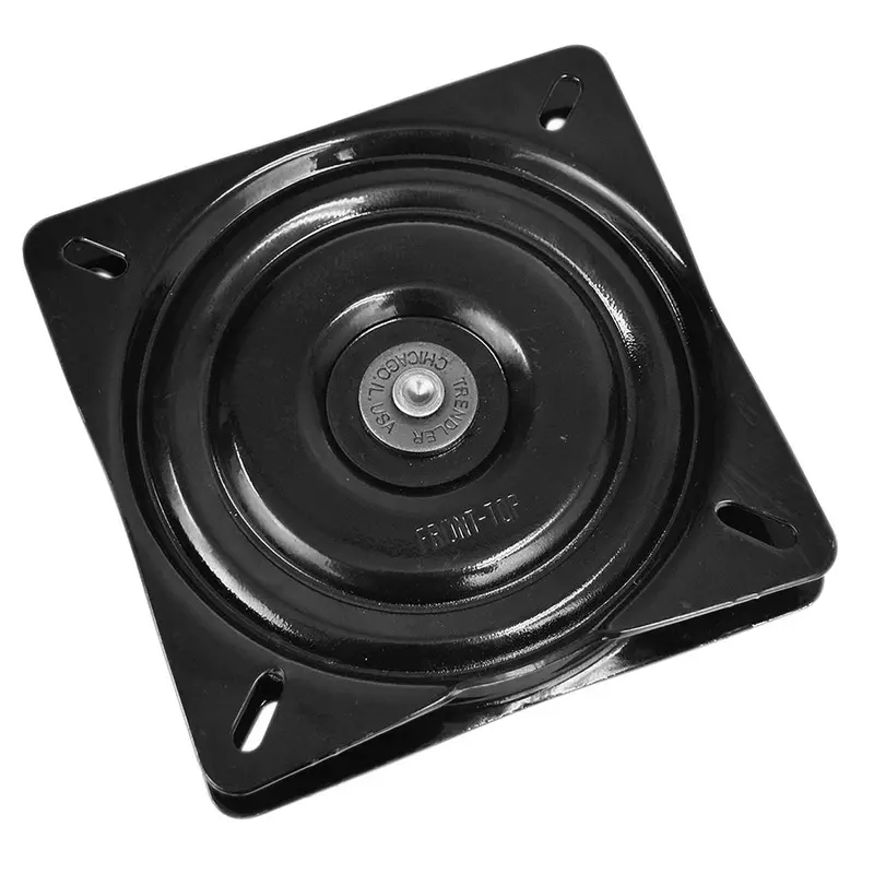 Attwood 17721 Swivl-Eze Seat Swivel – 7-Inch Diameter, Black Finish With 3-Position Tilt Mechanism 1