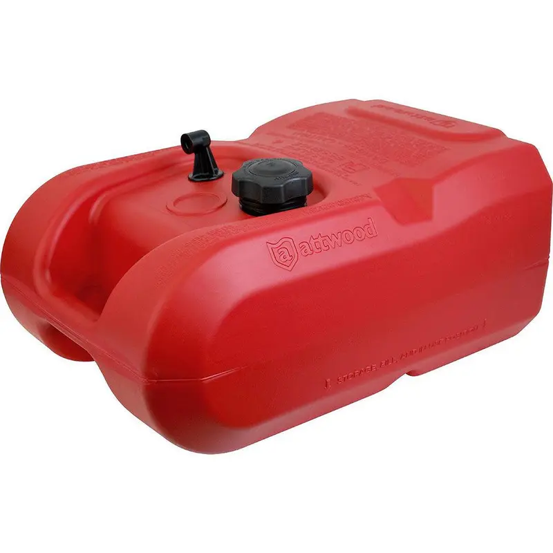 Attwood 3-Gallon Portable Fuel Tank – Compact Design, No Gauge 1