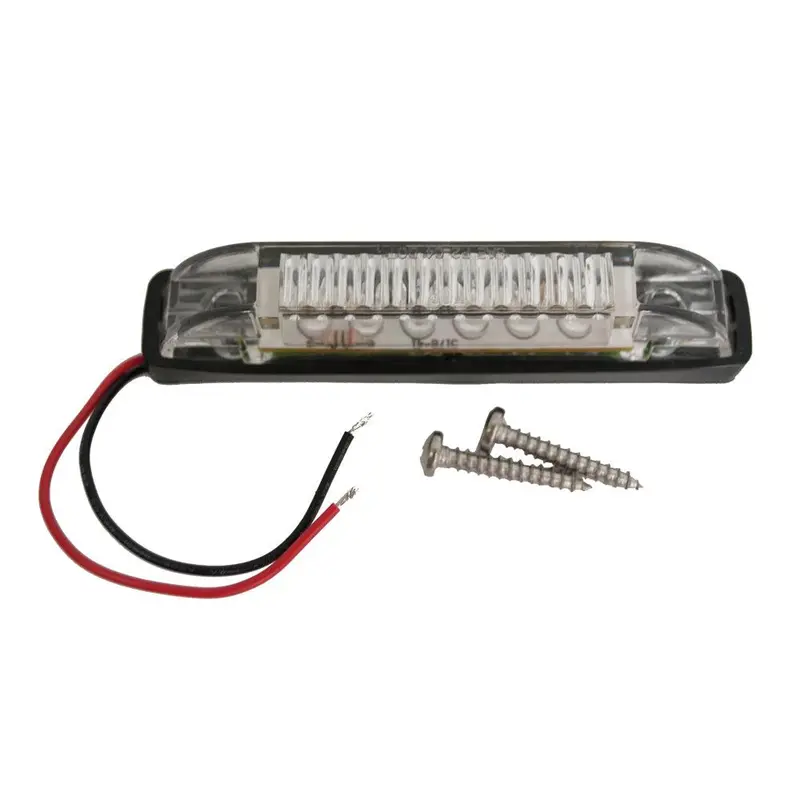 Attwood 4-Inch Led Utility Courtesy Light – Low-Profile, 12V, Model 6355W7 1