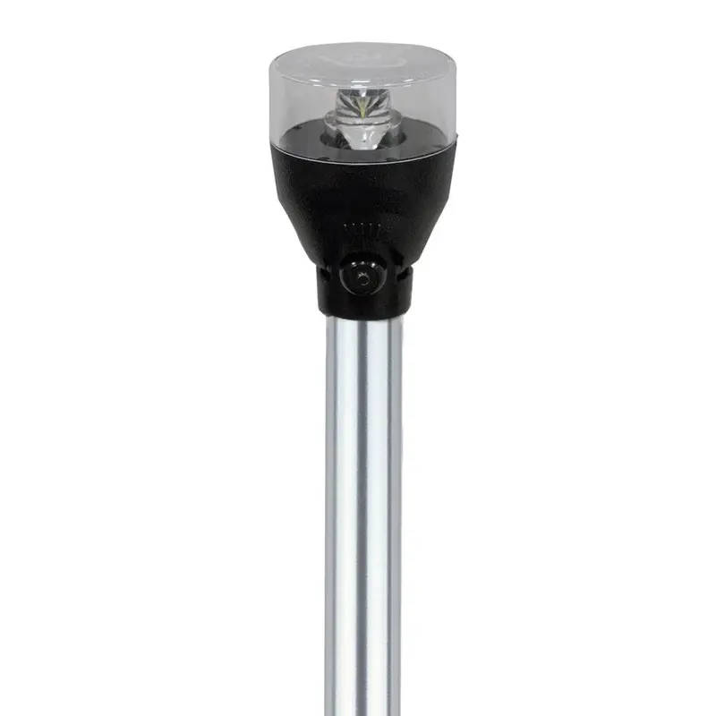 Attwood Adjustable Led All-Around Light – 24-Inch Articulating Pole, 12V, Model 5530-24A7 1