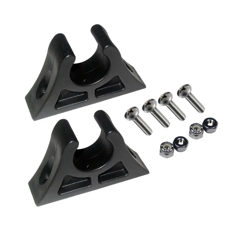 Attwood Adjustable Paddle Clips For Kayaks – Durable Black Design [11780-6] 1