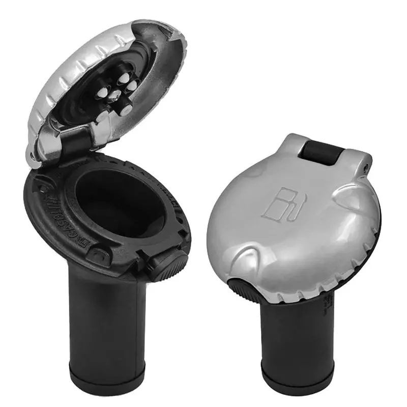 Attwood Angled Deck Fill For Carbon Canister Setups – Chrome Scalloped Cap [99Dfccaz1S] 1