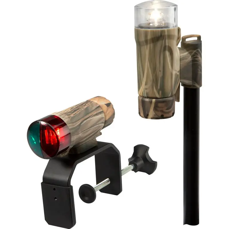 Attwood Clamp-On Portable Led Light Kit – Realtree Max-4 Camo Finish (14191-7) 1