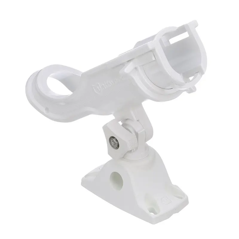 Attwood Heavy-Duty Adjustable Marine Rod Holder With Universal Mount 1
