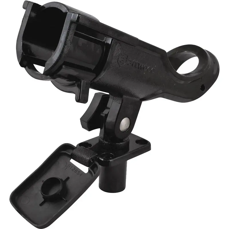 Attwood Heavy-Duty Adjustable Rod Holder With Flush-Mount Base – Model 5014-4 1
