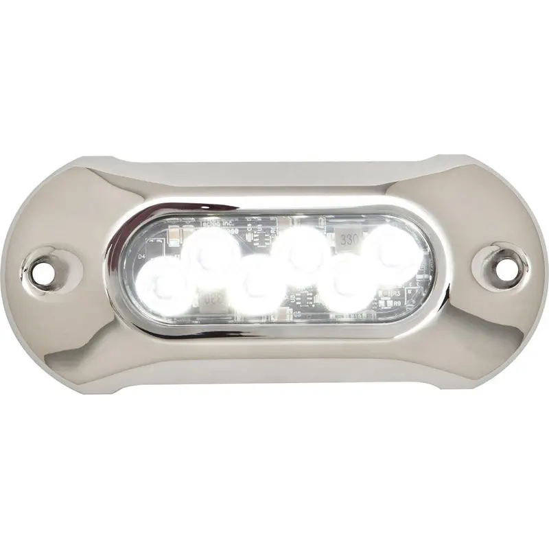 Attwood Light Armor Underwater Led Light – 6-Led White Marine Hull Light [65Uw06W-7] 1