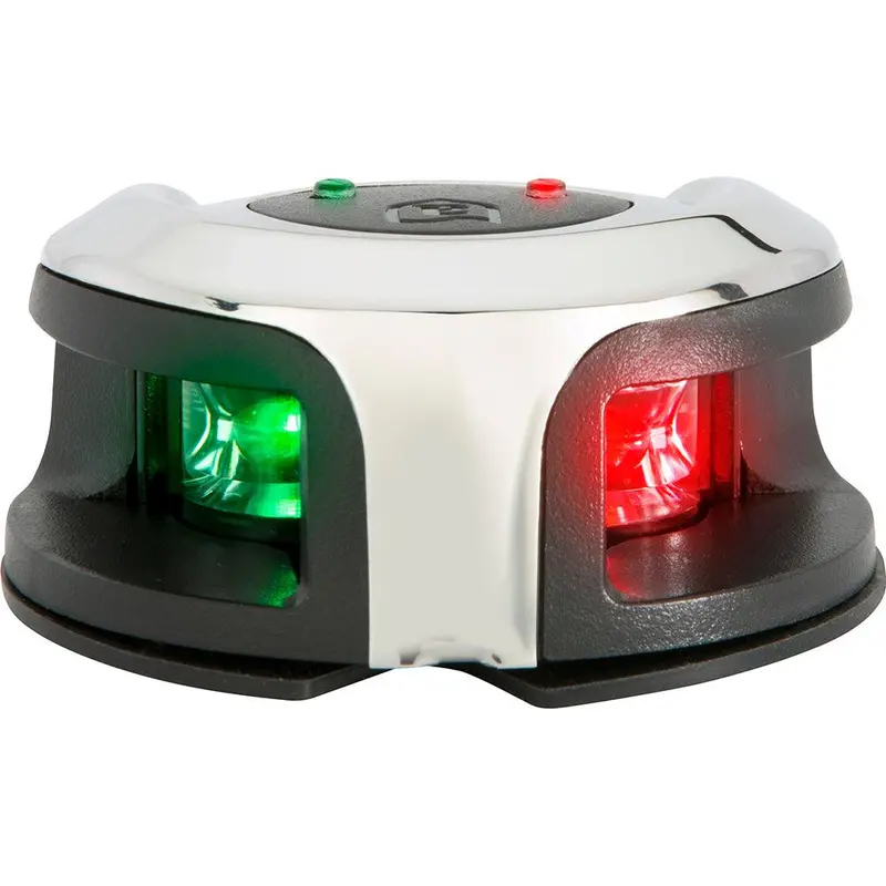 Attwood Lightarmor Bow-Mount Bi-Color Navigation Light – 2 Nm, Stainless Steel [Nv2002Ss-7] 1