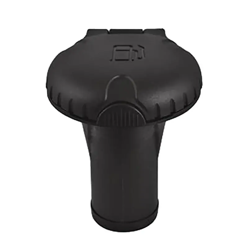 Attwood Pressure-Relief Deck Fill – Straight Body, Scalloped Black Cap [99Dfpvsb1S] 1