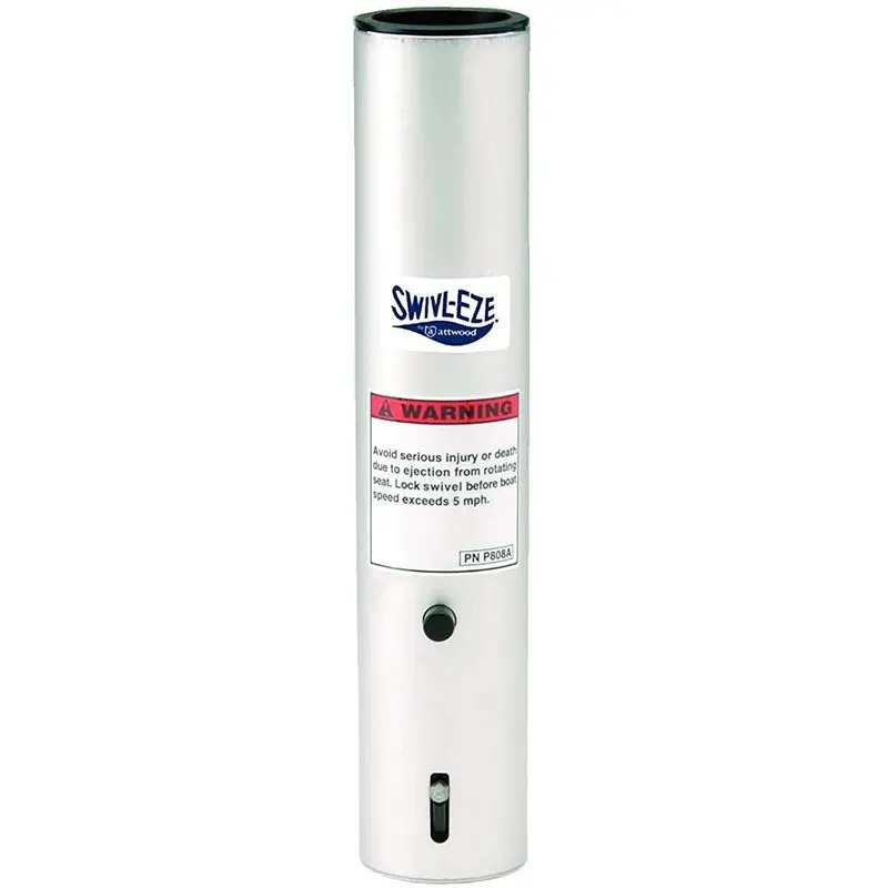 Attwood Swivl-Eze Lakesport Extension Post – 2-3/8-Inch Diameter, 13-Inch Height, Aluminum (238613L1) 1