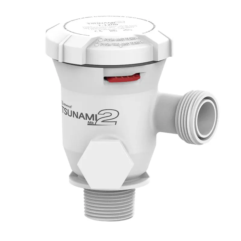Attwood Tsunami Mk2 T1200 12V Aerator – 1" Npt Inlet, High-Flow Marine Pump (Model 5663-4) 1