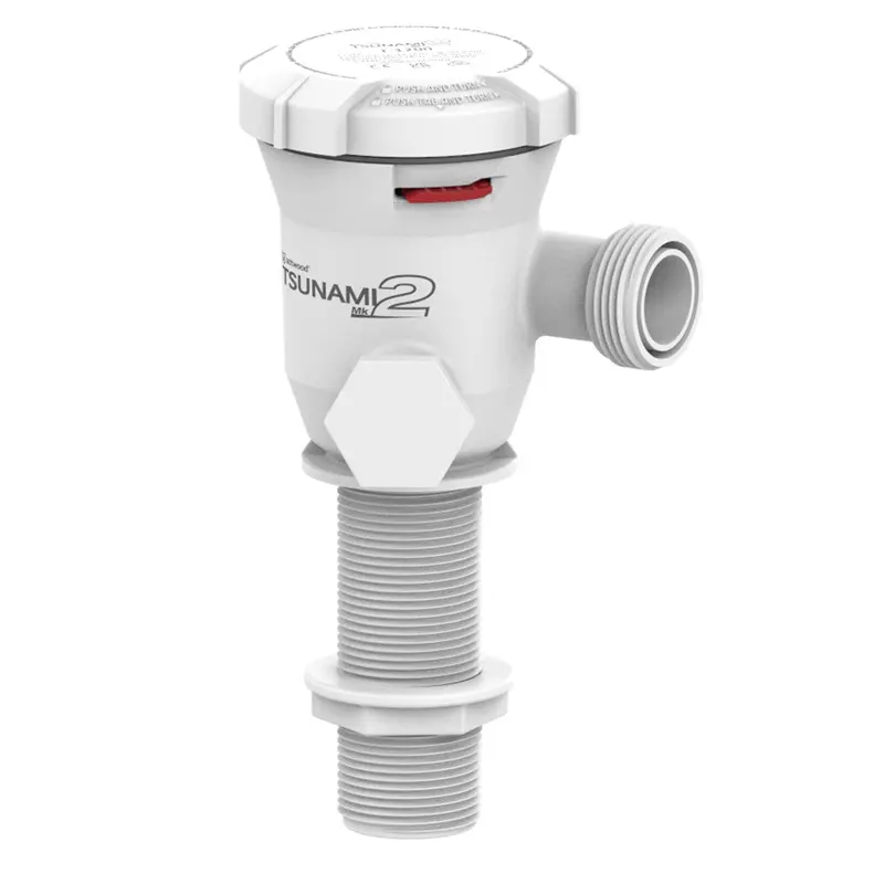 Attwood Tsunami Mk2 T1200 12V Aerator – Straight Inlet, High-Flow Marine Pump (Model 5660-4) 1