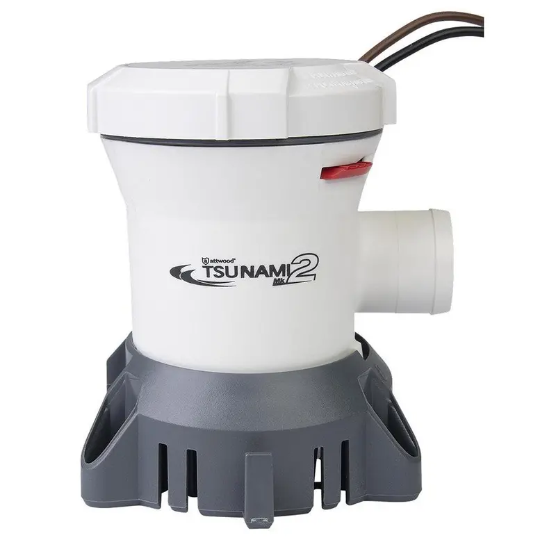 Attwood Tsunami Mk2 T1200 24V Manual Bilge Pump – 1200 Gph Capacity [5613-7] 1