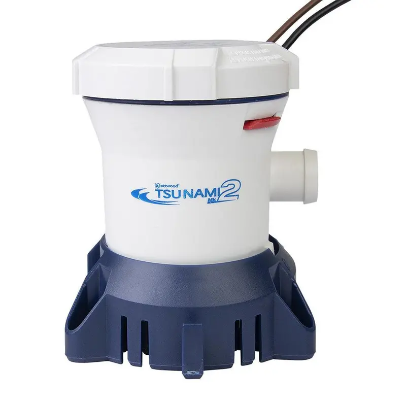 Attwood Tsunami Mk2 T800 24V Manual Bilge Pump – 800 Gph Performance [5609-7] 1