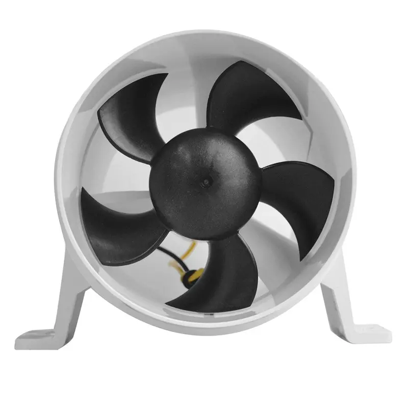 Attwood Turbo 4000 Series Ii 12V In-Line Blower — Waterproof, White Housing [1749-4] 1