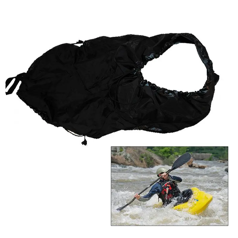 Attwood Universal Kayak Spray Skirt In Black – Compatible With Most Models [11776-5] 1