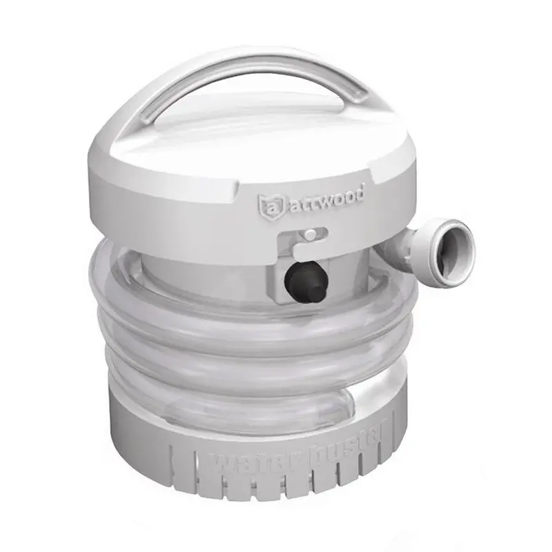 Attwood Waterbuster Portable 200 Gph Bilge Pump — Compact, 12V Dc [4140-4] 1