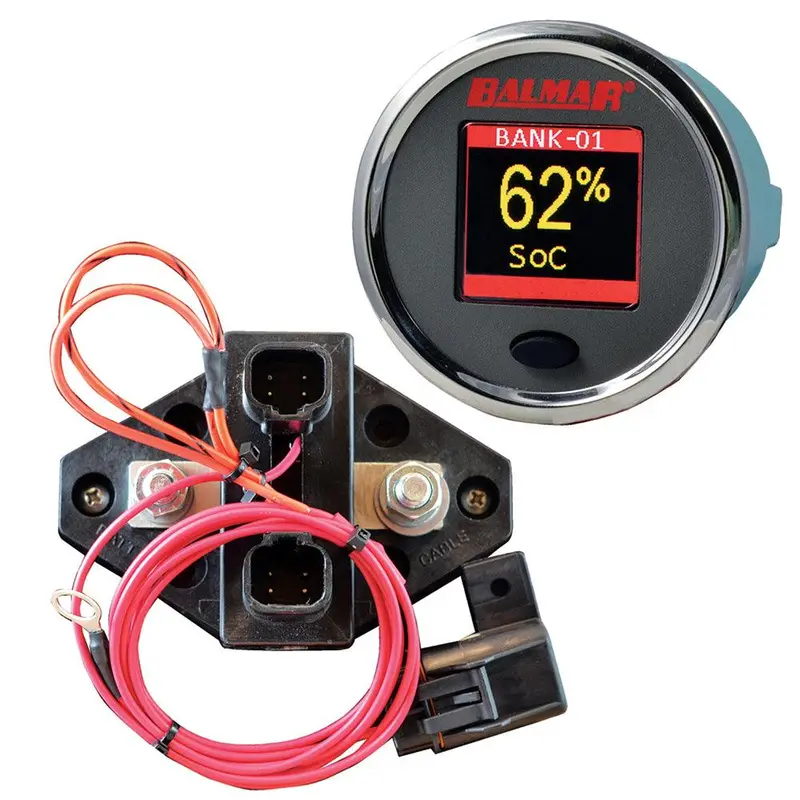 Balmar Sg200 Battery Monitor Kit – Includes Display, Shunt, And 10-Meter Cable (12–48V Dc) [Sg200] 1