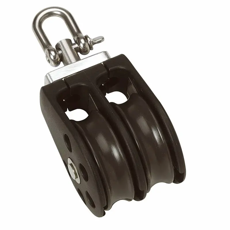 Barton 35Mm Double-Swivel Plain-Bearing Pulley Block – Size 2 [N02230] 1