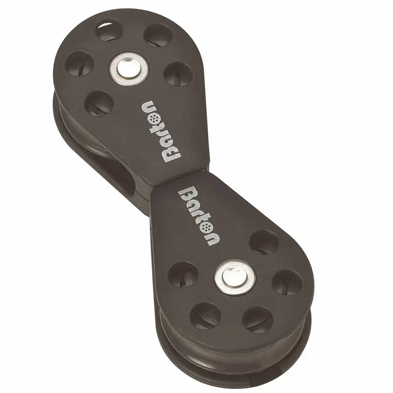 Barton Back-To-Back Swivel Plain-Bearing Pulley Block – Size 1 (30Mm) [N01280] 1