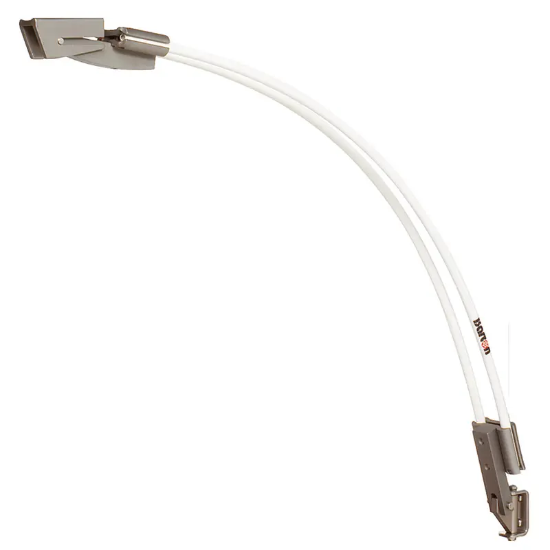 Barton Boomstrut – Silver/White Finish, Engineered For 25–30 Foot Boats [44030] 1