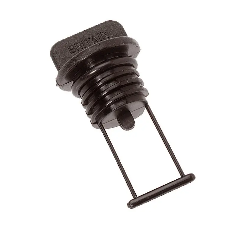Barton Marine 15Mm (19/32") Black Drain Plug – Corrosion-Resistant Sealing 1