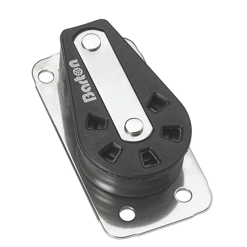 Barton Marine Size 3 Cheek-Mount 45Mm Plain-Bearing Pulley Block [N03160] 1