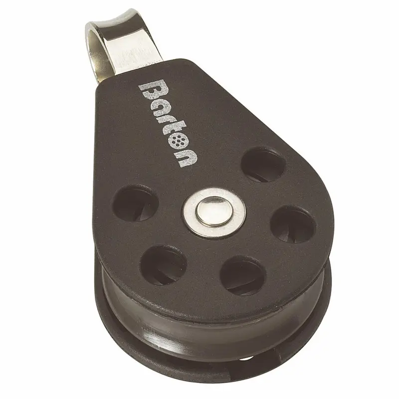 Barton Size 1 Single-Pulley Fixed-Eye Block – 30Mm Plain Bearing [N01110] 1