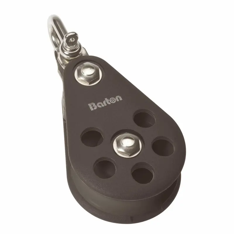Barton Size 5 Reverse-Shackle Pulley Block – 54Mm, Plain Bearing [N05120] 1