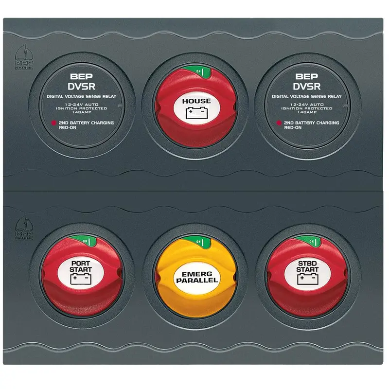 Bep Contour Connect Battery Management Panel – Twin Engine Setup With Vsr Integration [Cc-803N] 1
